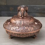 Metal Ashtray Manufacturer - OEM/ODM Custom Round Ashtray with Cover