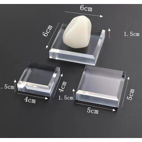 Acrylic Base Manufacturer - OEM/ODM Custom Frosted Square Column Base