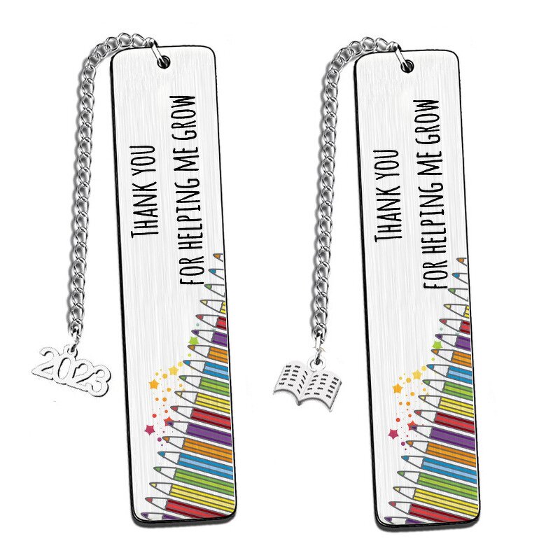 Metal Bookmark Manufacturer - OEM/ODM Custom Stainless Steel Thank You Bookmark