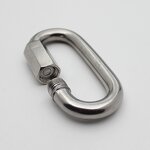 Chain Buckle Manufacturer - OEM/ODM Custom Stainless Steel Oval Coupling Ring