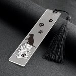 Bookmark Manufacturer - OEM/ODM Custom Acrylic Pet Dog Tassel Bookmark