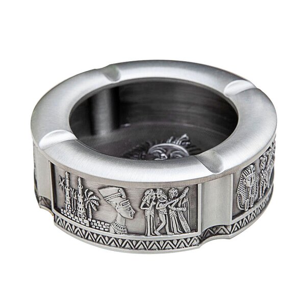 Metal Ashtray Manufacturer - OEM/ODM Custom Egyptian Pharaoh Vintage Ashtray
