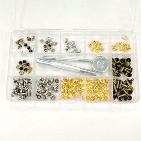 Rivet Buckle Manufacturer - OEM/ODM Custom Leather Metal Double-sided Rivet