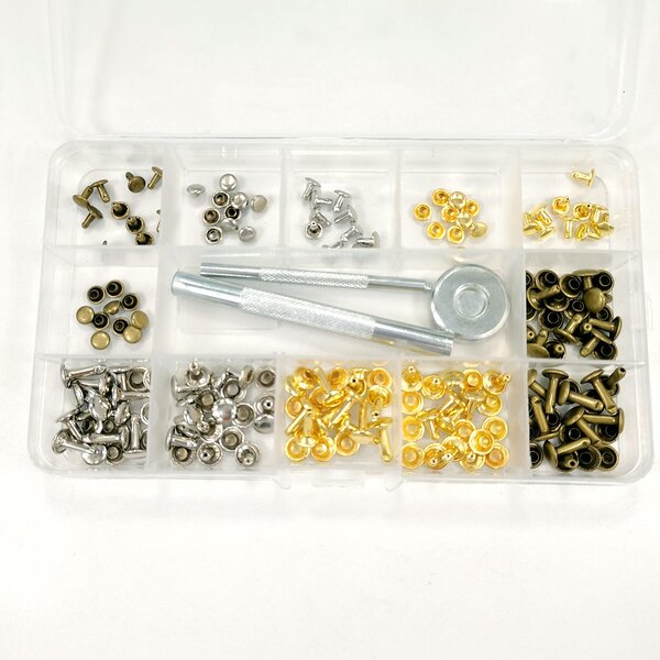 Rivet Buckle Manufacturer - OEM/ODM Custom Leather Metal Double-sided Rivet