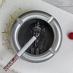 Metal Ashtray Manufacturer - OEM/ODM Custom Egyptian Pharaoh Vintage Ashtray