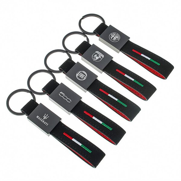 Key Chain Manufacturer - OEM/ODM Custom Suede Car Logo Key Ring