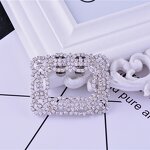 Shoe Buckle Manufacturer - OEM/ODM Custom Alloy Bow Diamond Shoe Flower