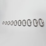 Chain Buckle Manufacturer - OEM/ODM Custom Stainless Steel Oval Coupling Ring