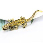 Brooch Manufacturer - OEM/ODM Custom Animal Crocodile Brooch Pin
