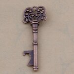Bottle Opener Manufacturer - OEM/ODM Custom Key Shape Alloy Bottle Opener