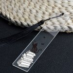 Acrylic Bookmark Manufacturer - OEM/ODM Custom Clear Plastic Tassel Bookmark