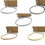 Pet Chain Manufacturer - OEM/ODM Custom Brass Electroplated Snake Chain