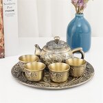 Metal Tea Set Manufacturer - OEM/ODM Custom Household Luxury Tea Cup Set