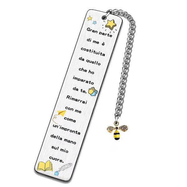 Metal Bookmark Manufacturer - OEM/ODM Custom Stainless Steel Print Bookmark