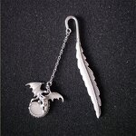 Bookmark Manufacturer - OEM/ODM Custom Luminous Metal Dragon Bookmark