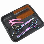 Hair Scissor Set Manufacturer - OEM/ODM Custom 6Pcs Home Hairdressing Kit