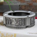 Metal Ashtray Manufacturer - OEM/ODM Custom Egyptian Pharaoh Vintage Ashtray