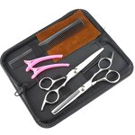 Hair Scissor Set Manufacturer - OEM/ODM Custom 6Pcs Home Hairdressing Kit