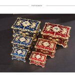 Jewelry Box Manufacturer - OEM/ODM Custom Vintage Rose Jewelry Storage Box