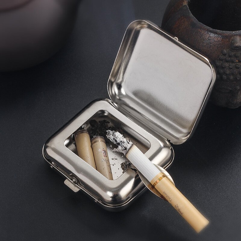 Pocket Ashtray Manufacturer - OEM/ODM Custom Mini Portable Windproof Ashtray