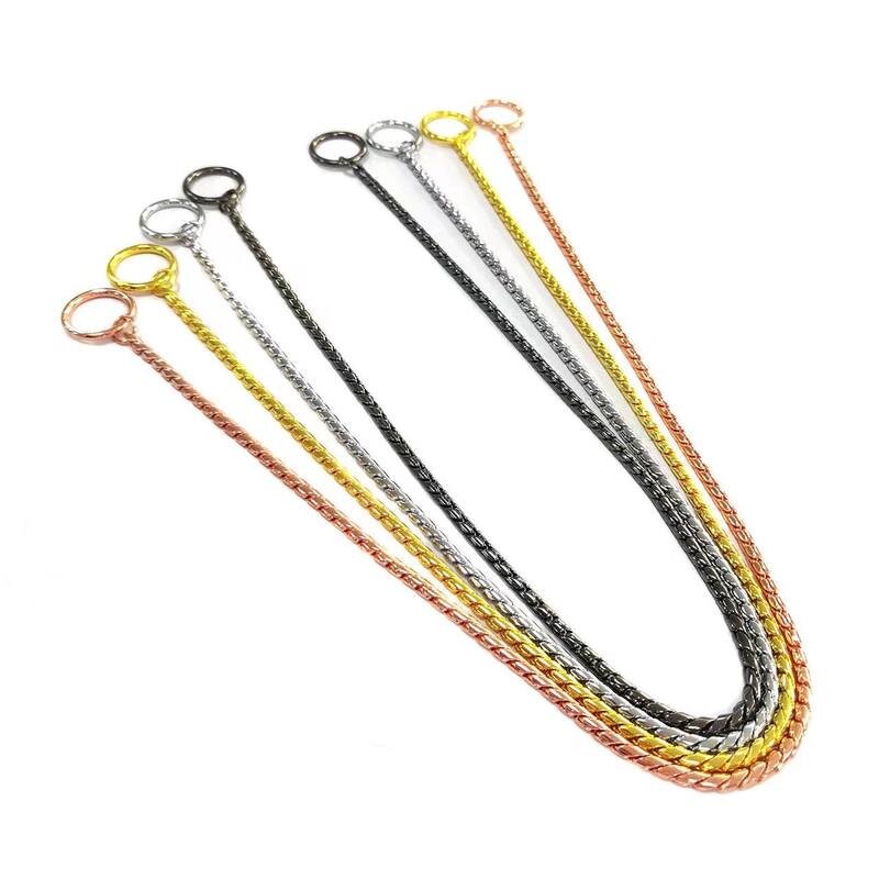 Pet Chain Manufacturer - OEM/ODM Custom Brass Electroplated Snake Chain