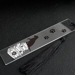Bookmark Manufacturer - OEM/ODM Custom Acrylic Pet Dog Tassel Bookmark