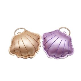 Key Chain Manufacturer - OEM/ODM Custom PU Leather Sea Shells Keychain