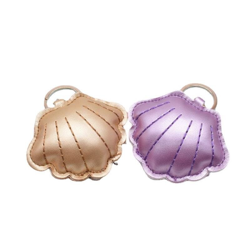 Key Chain Manufacturer - OEM/ODM Custom PU Leather Sea Shells Keychain