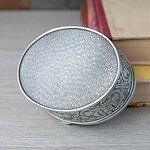 Jewelry Box Manufacturer - OEM/ODM Custom Zinc Alloy Oval Wedding Ring Box