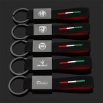 Key Chain Manufacturer - OEM/ODM Custom Suede Car Logo Key Ring