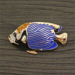 Brooch Manufacturer - OEM/ODM Custom Enamel Tropical Fish Brooch Pin