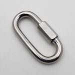 Chain Buckle Manufacturer - OEM/ODM Custom Stainless Steel Oval Coupling Ring