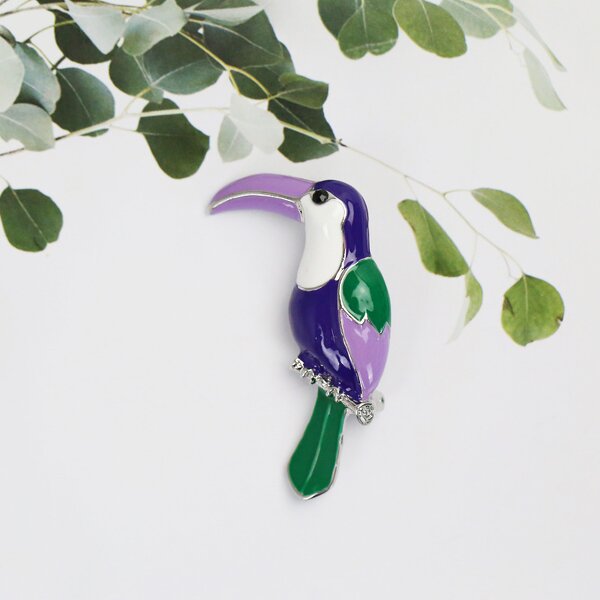 Brooch Manufacturer - OEM/ODM Custom Bird Animal Brooch Corsage