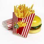 French Fries Box Supplier - Custom Logo Kraft Takeaway