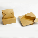 Kraft Paper Food Box Supplier - Custom Logo with PVC Window