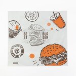 Burger Wrapping Paper Factory - Custom Food Safe Grade Printing