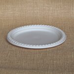 Corn Starch Dinner Plate Supplier - Custom 6 Inch White Plates