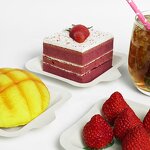 Sugarcane Tray Supplier - Custom Dessert Cake Snack Takeaway