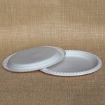 Corn Starch Dinner Plate Supplier - Custom 6 Inch White Plates