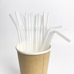 Color PLA Straw Supplier - Custom Bendable Bubble Tea OEM