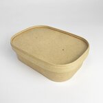 Kraft Food Container Supplier - Wholesale PE Coated Square