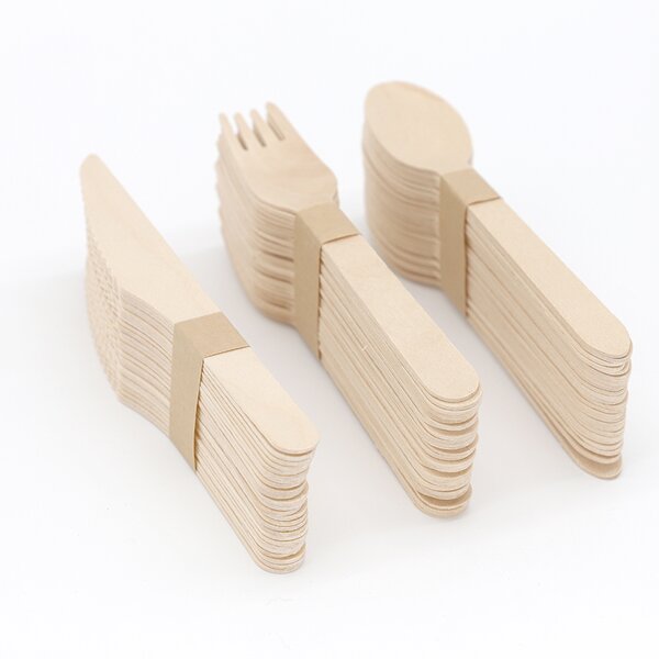 Wooden Cutlery Set Factory - Custom Biodegradable Birch OEM