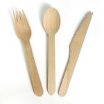 Wooden Forks Factory - Custom Individually Wrapped 50 Pcs