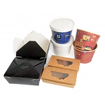 Kraft Paper Food Box Supplier - Custom Logo with PVC Window