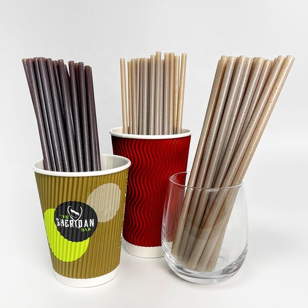 Coffee Bean Straw Factory - Natural Biodegradable Compostable