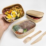 Ramen Soup Box Factory - Kraft Paper Take Out Bento OEM