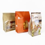 Bakery Paper Bag Supplier - Custom Clear Window Sandwich Bag