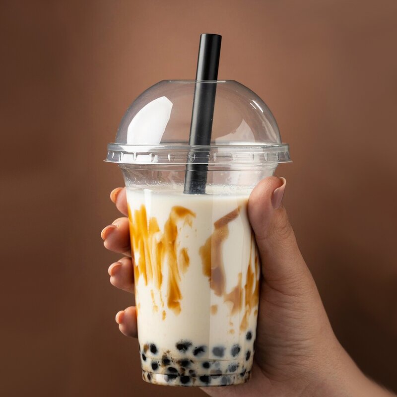 Boba Plastic Cup Factory - Custom 12-32Oz with Lids OEM
