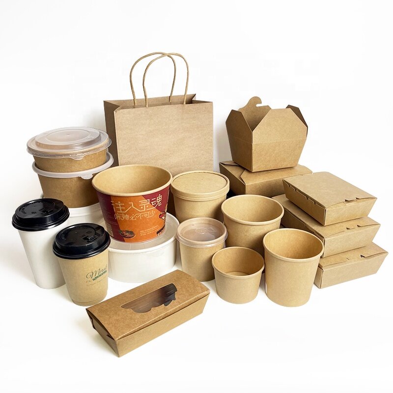 Kraft Paper Bowl Supplier - Custom Biodegradable Food Container
