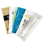 Cake Slice Packaging Fork Supplier - Custom Corn Starch Biodegradable